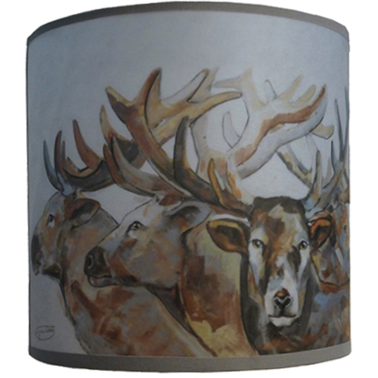 Abat jour cylindrique à poser MARTA05 Cerfs