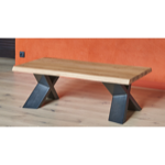 Table basse Forest pied métal 120x60 