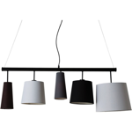 Lustre Parecchi Noir 140 - Kare Design