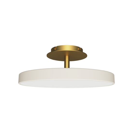 Plafonnier Asteria Up medium - Pearl white/pearl white - UMAGE