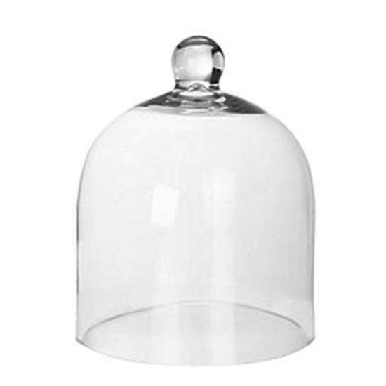 Cloche à bougie en verre 