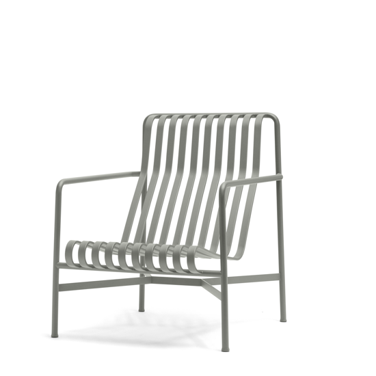 Fauteuil Lounge dossier haut Palissade - Hay