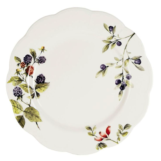 Assiette plate Meredith D27 - Comptoir de Famille
