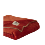 Plaid Bien au chaud 150x175 - Orange Bruni - Sylvie Thiriez