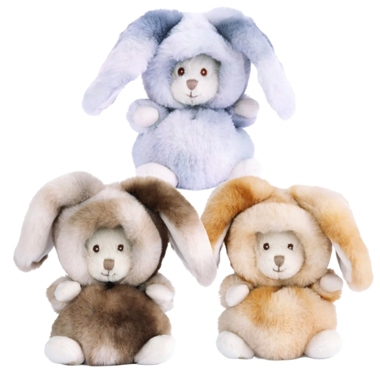 Peluche Ziggy Winter rabbit Gray 15 cm - Bukowski