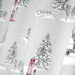 Pan de rideau Houches Naturel - 140x240