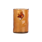 Vase Squirrel On Branch Grand Orange désert