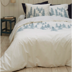 Housse de couette imprime Rcit d'hiver - Sylvie Thiriez