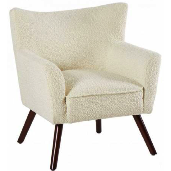 Fauteuil Wayne tissu beige