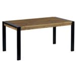 Table Lugano en pin massif bross lasur - LUNTA 200 - Casita