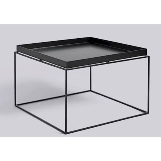 Table basse plateau noir - Hay 