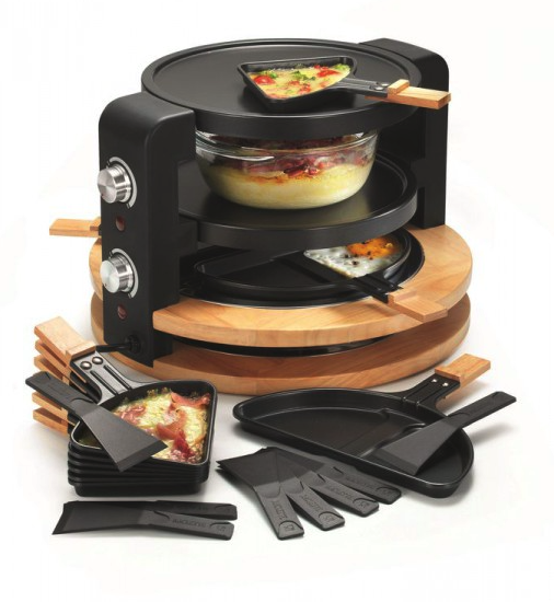 Appareil a raclette 4 pers bois