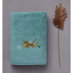 Drap de bain brod enfant 60x120 - Aristide - Sylvie Thiriez