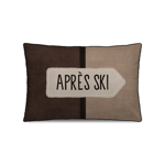 Coussin velours Tweedy Après ski 40x60 - Pôdevache