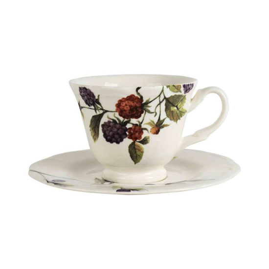 Tasse à thé &amp; Sous tasse Meredith - Comptoir de Famille 