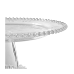 Plat sur pied Perloa verre - Côté Table