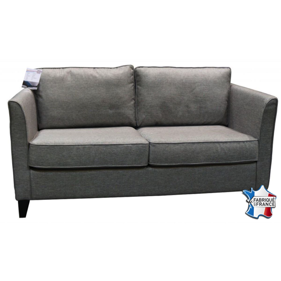 Canapé 2 places Austin 150 cm - Tissu Touch Taupe